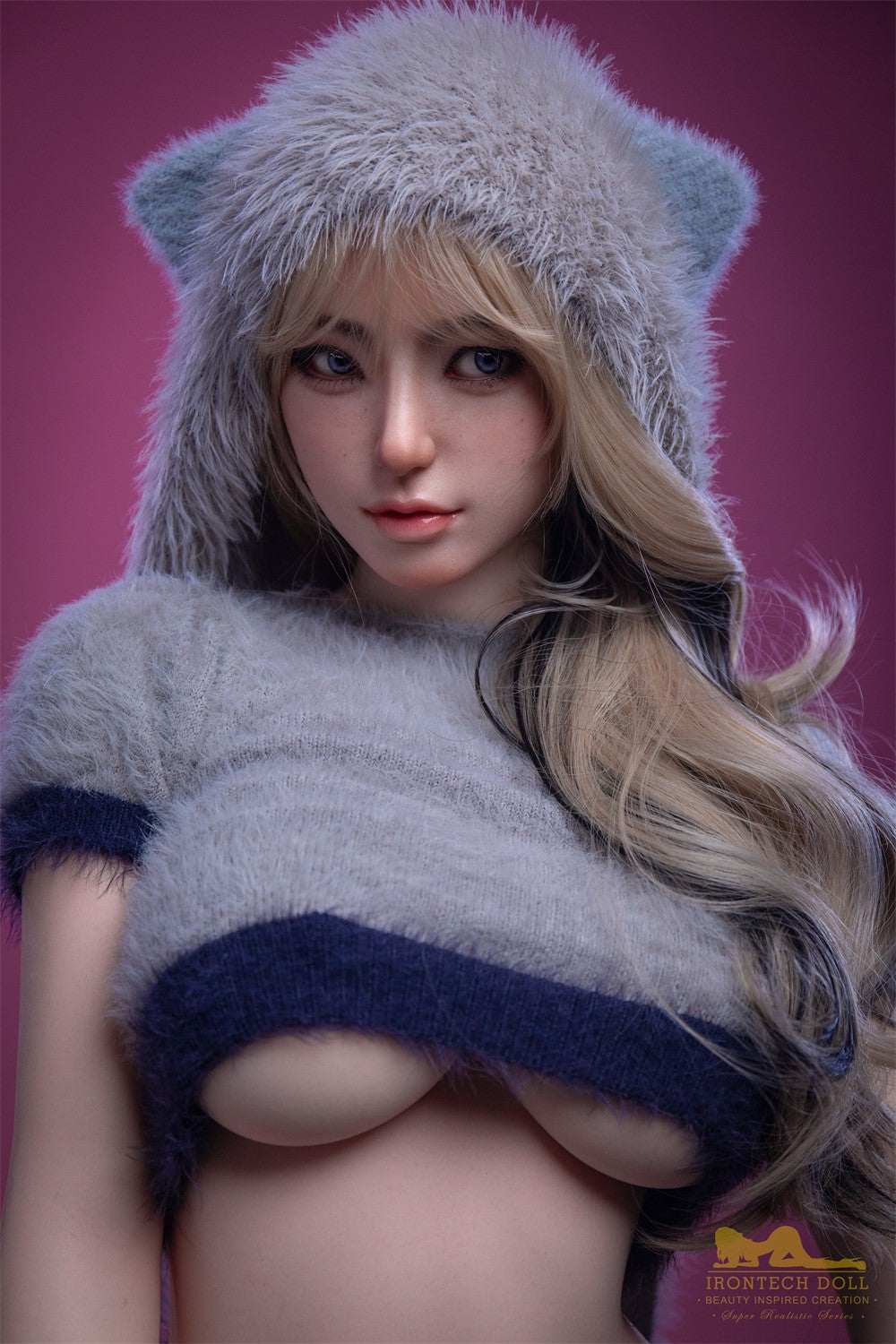 Miku seksinukke (Irontech Doll 164 cm E-cup S14 silikoni)