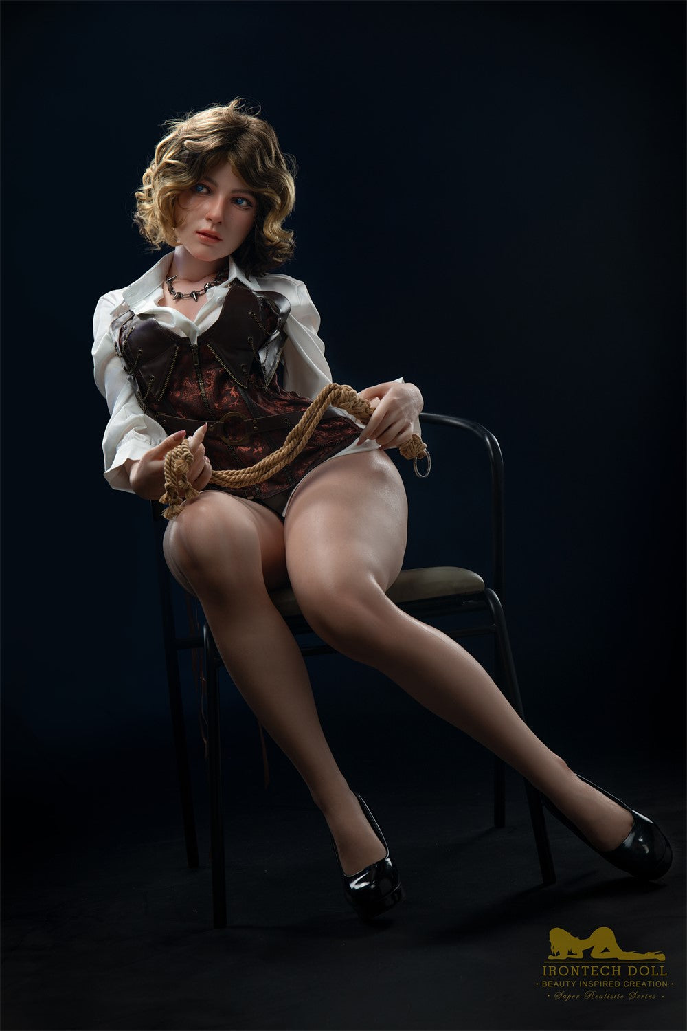 Sandy Sexdocka (Irontech Doll 153cm E-Kupa S29 Silikon)