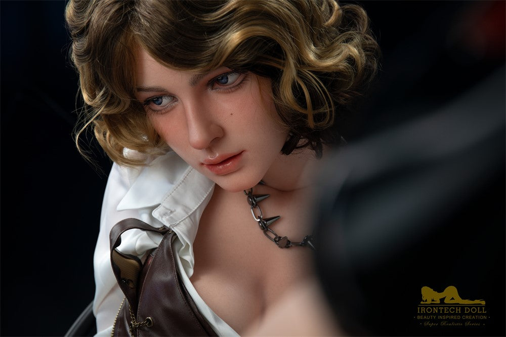 Sandy Sexdocka (Irontech Doll 153cm E-Kupa S29 Silikon)