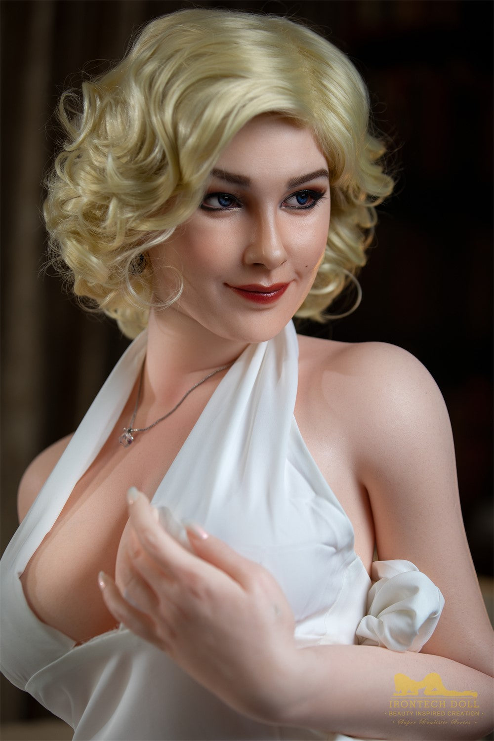 Marilyn seksinukke (Irontech Doll 164 cm E-cup S12 silikoni)