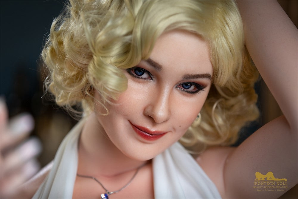 Marilyn seksinukke (Irontech Doll 164 cm E-cup S12 silikoni)