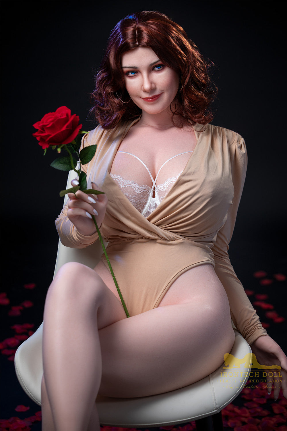 Carmel Sexdocka (Irontech Doll 160cm H-kupa S12 Silikon)