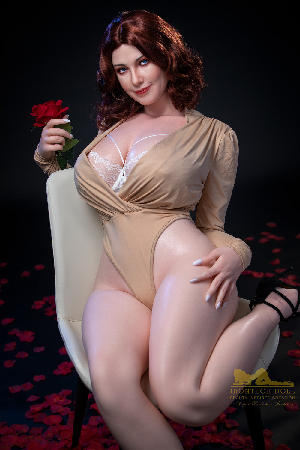 Carmel Sexdocka (Irontech Doll 160cm H-kupa S12 Silikon)