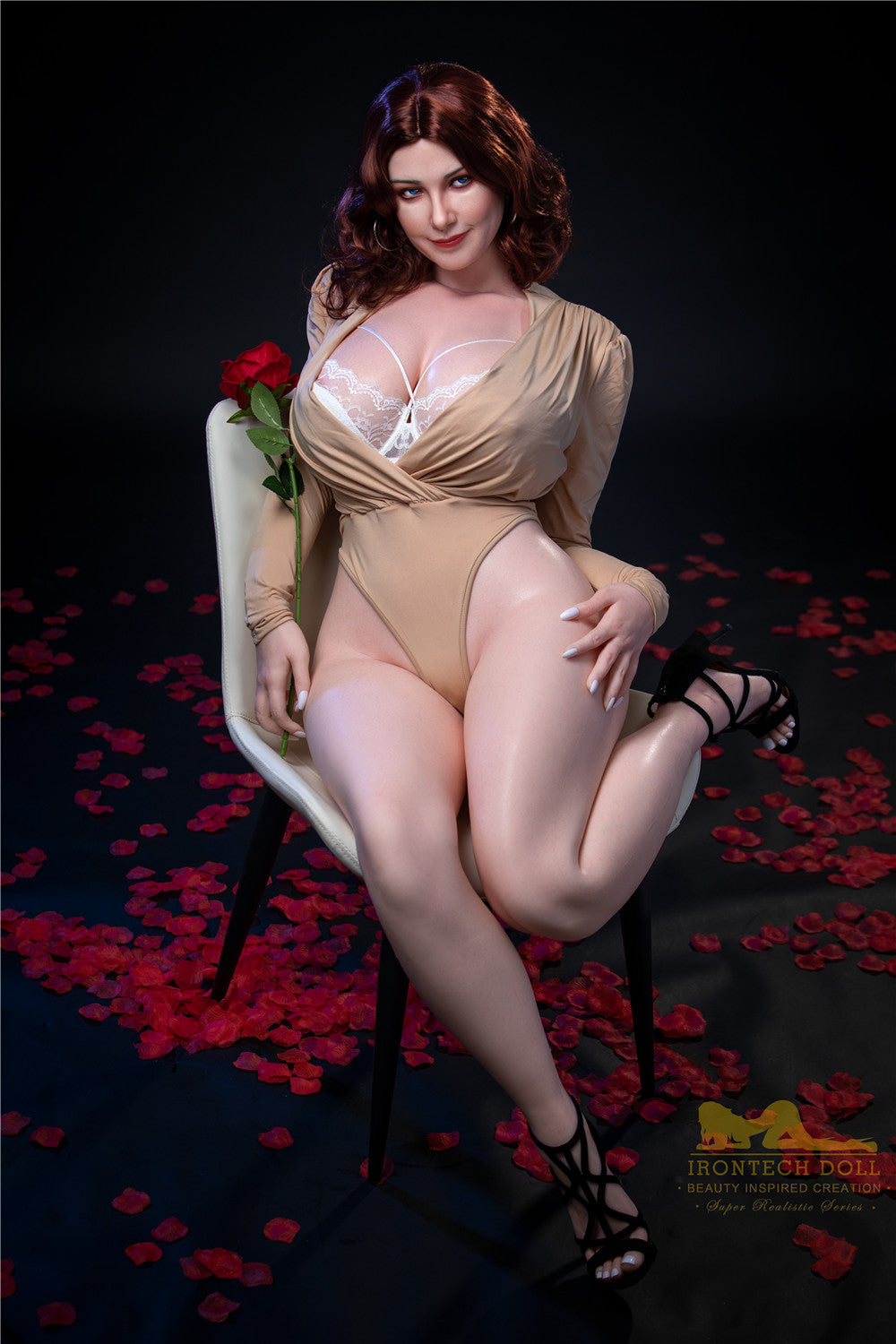 Carmel Sexdocka (Irontech Doll 160cm H-kupa S12 Silikon)
