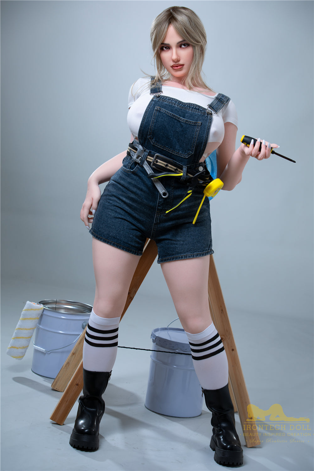 Claudia seksinukke (Irontech Doll 160 cm h-cup S17 silikoni)