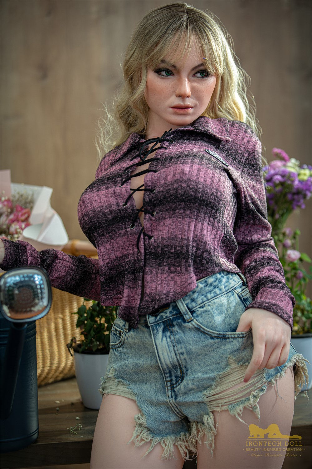 Maria seksinukke (Irontech Doll 165cm F-cup P22 silikoni)