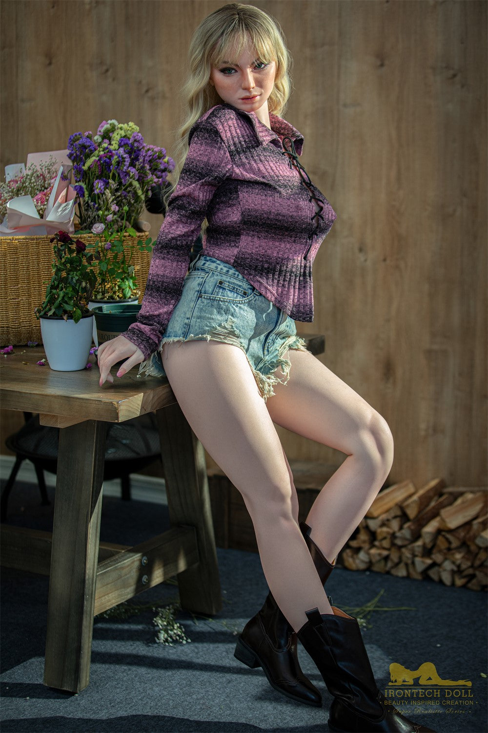 Maria Sexdocka (Irontech Doll 165cm F-Kupa S22 Silikon)