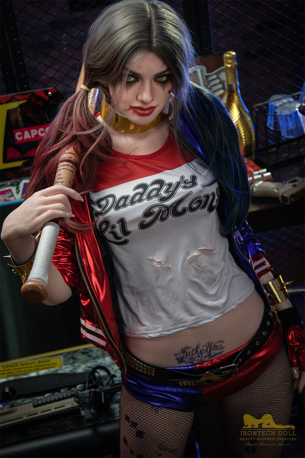 Harley seksinukke (Irontech Doll 166 cm B-cup S27 silikoni)