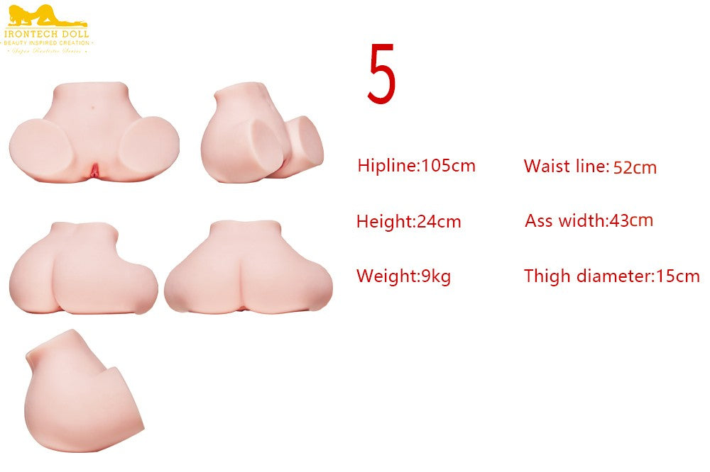 Butt iso kurvikas seksinukke (Irontech Doll Hip 110cm TPE)