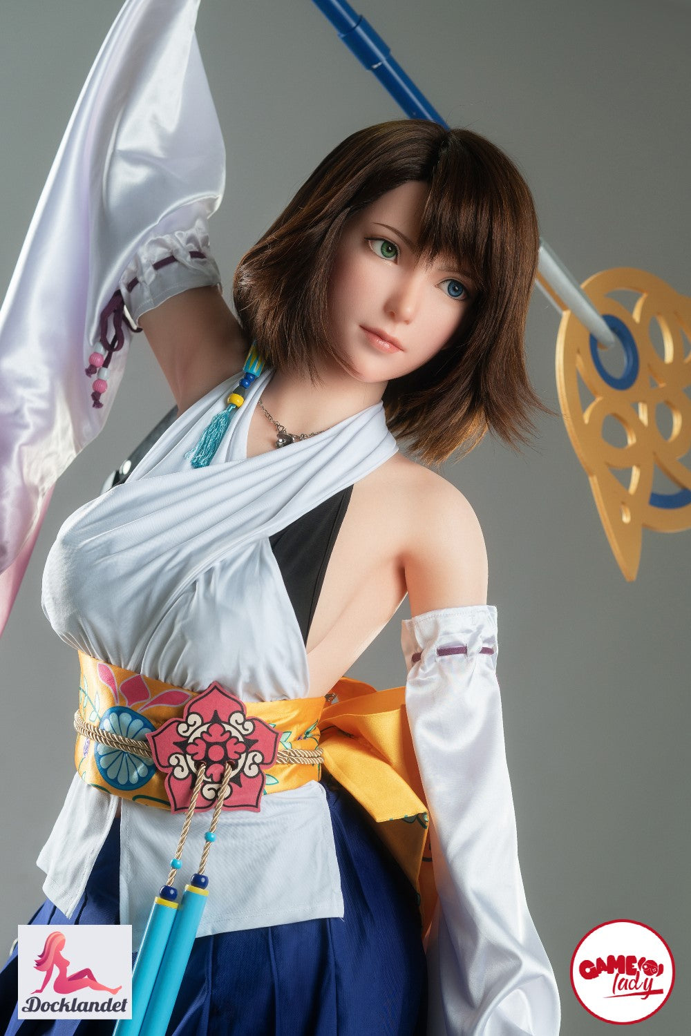 Yuna seksinukke (Game Lady 167 cm D-cup No.06 silikoni)
