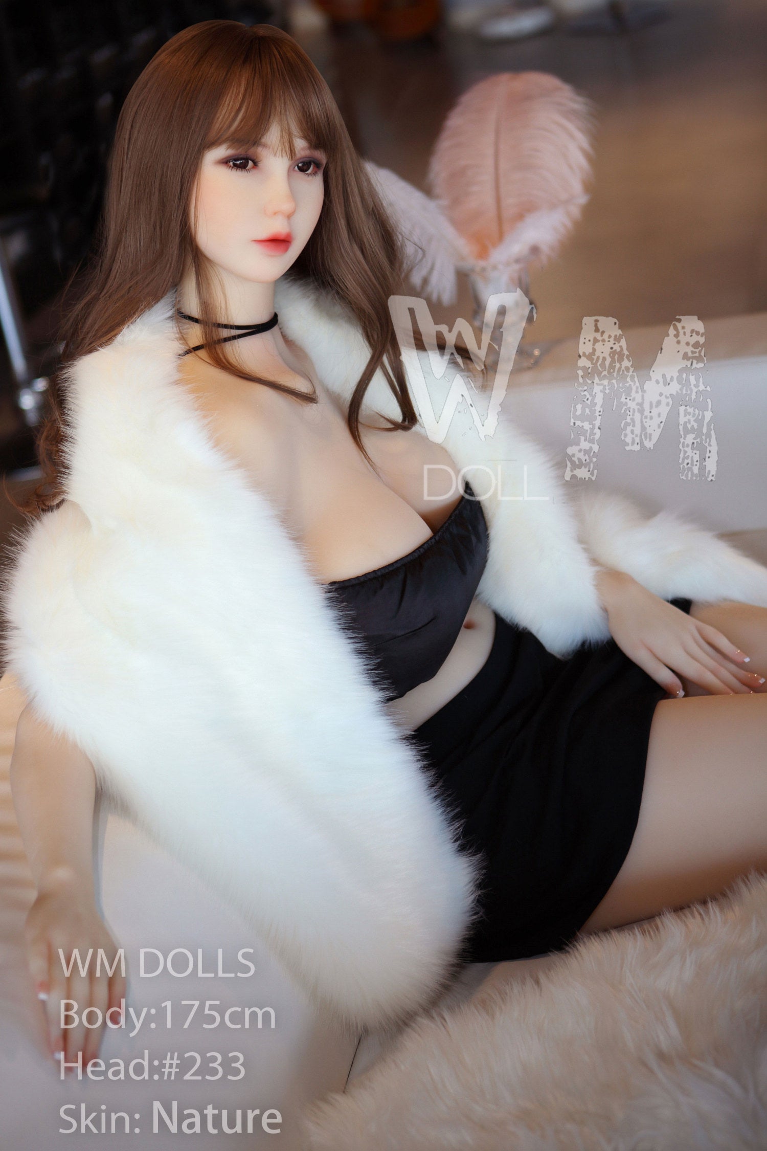 Adeline seksinukke (WM-Doll 175 cm G-cup #233 TPE)