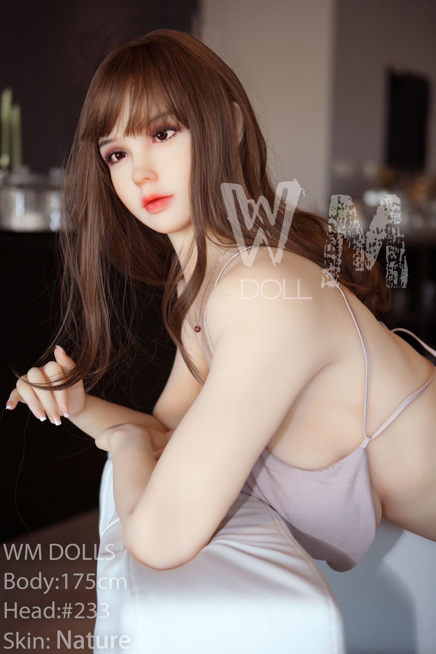 Adeline seksinukke (WM-Doll 175 cm G-cup #233 TPE)