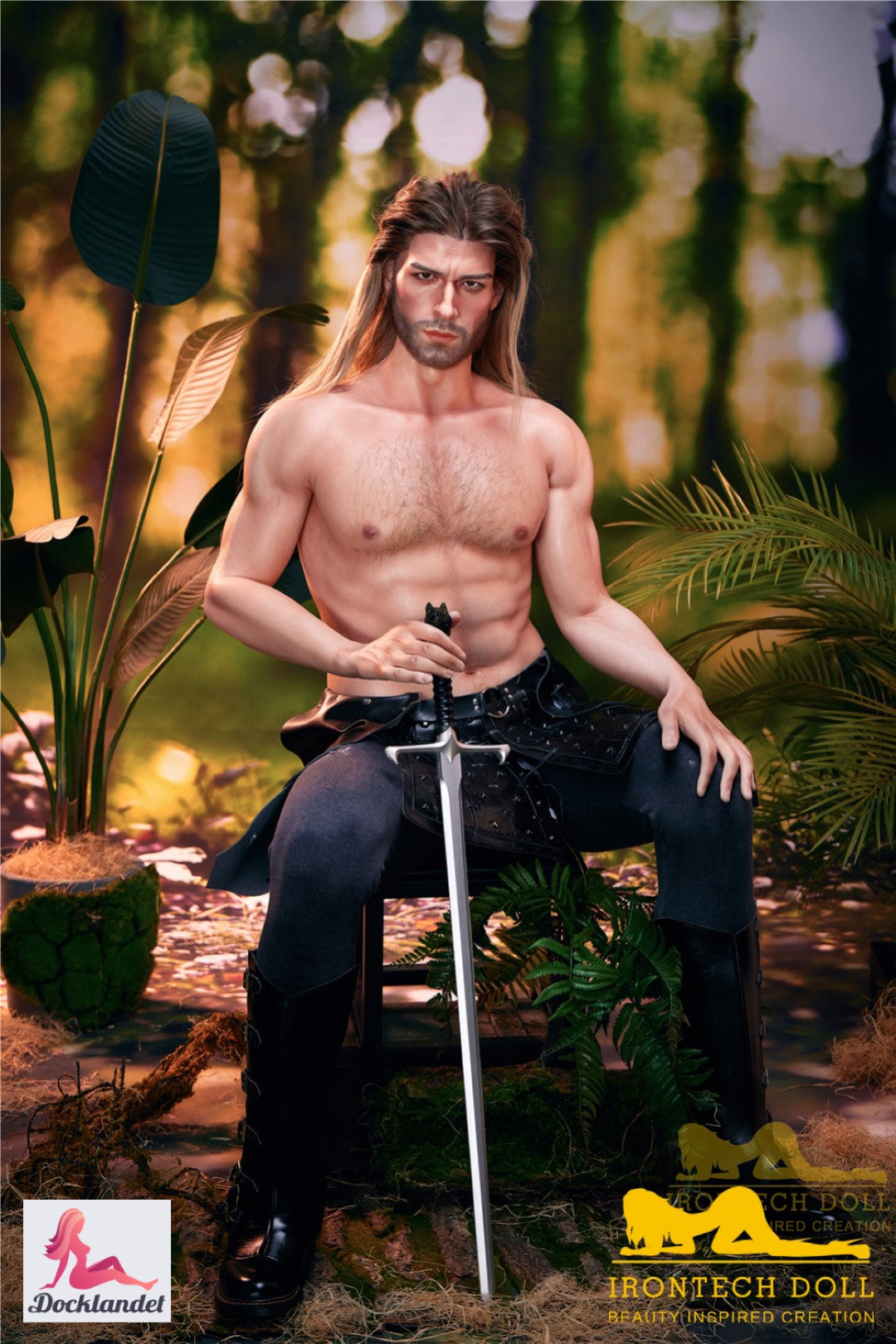 Ragnar -uros seksinukke (Irontech Doll 176 cm m5 silikoni)