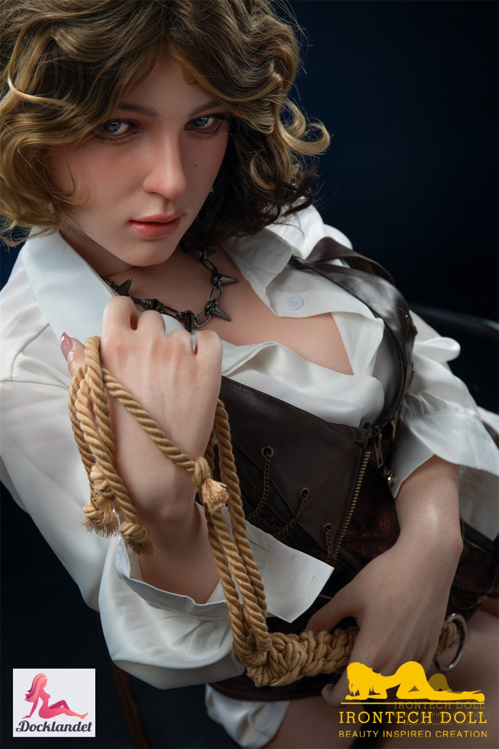 Sandy Sexdocka (Irontech Doll 153cm E-Kupa S29 Silikon)