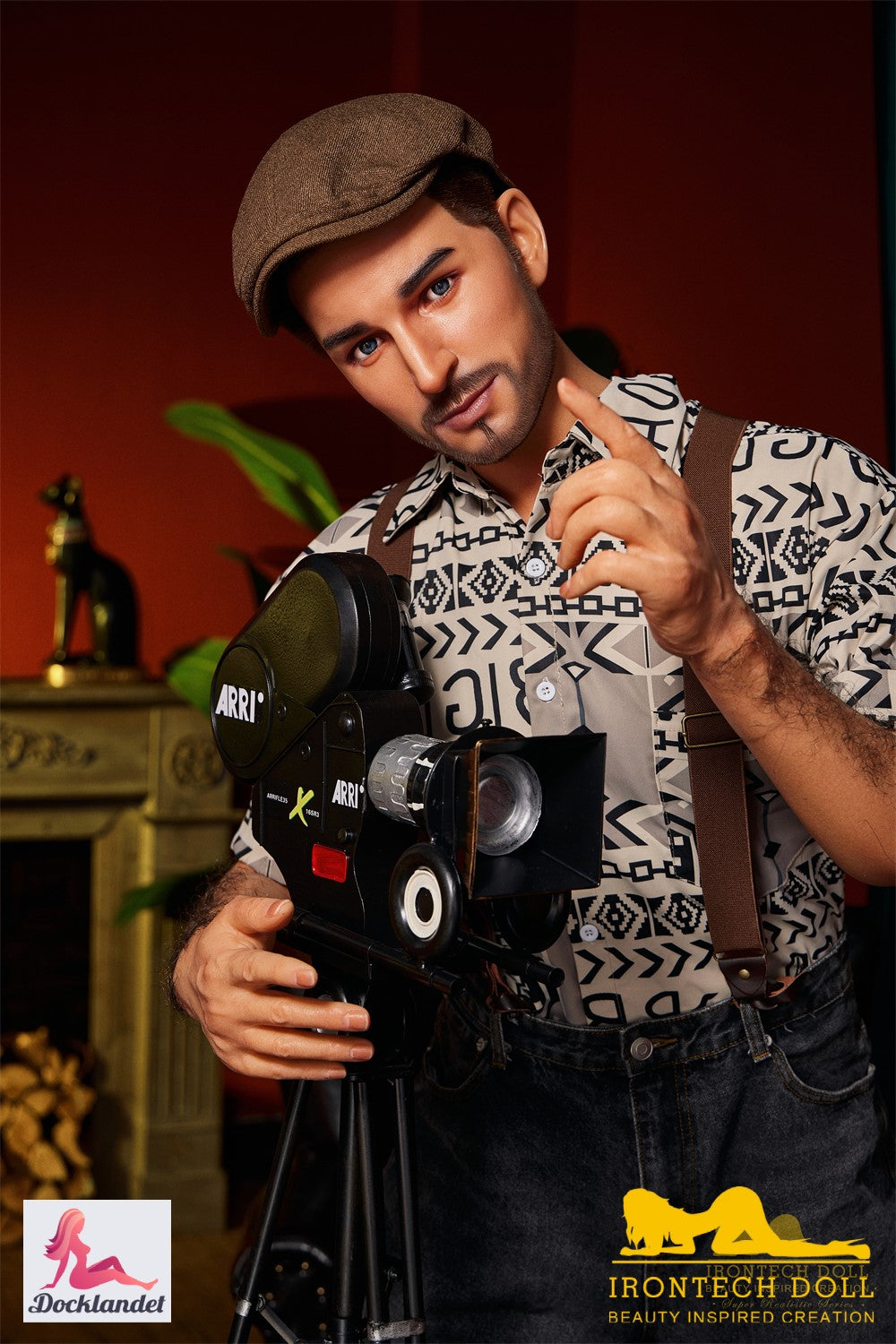 Antonio Manlig Sexdocka (Irontech Doll 170cm M3 Silikon)