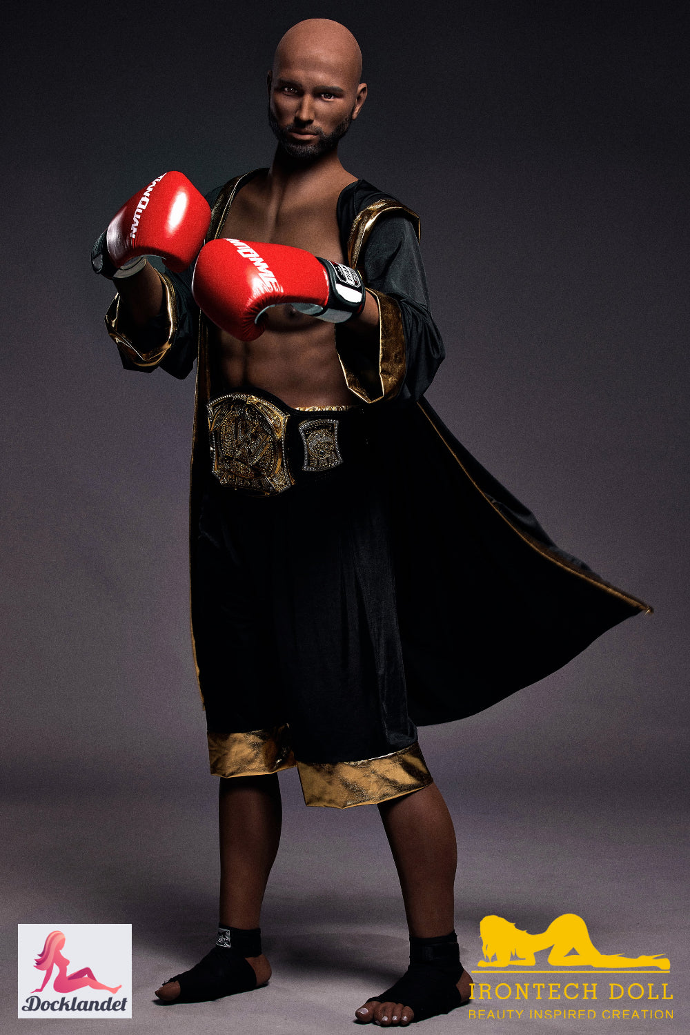 Kelvin Manlig Sexdocka (Irontech Doll 175cm #203 TPE)