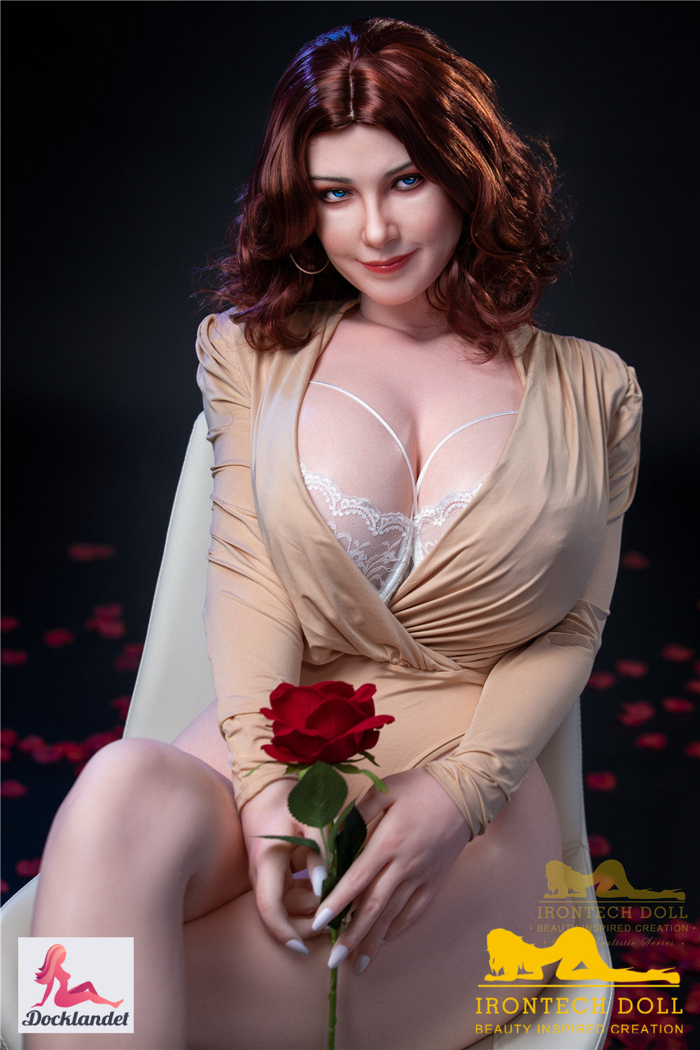 Carmel Sexdocka (Irontech Doll 160cm H-kupa S12 Silikon)