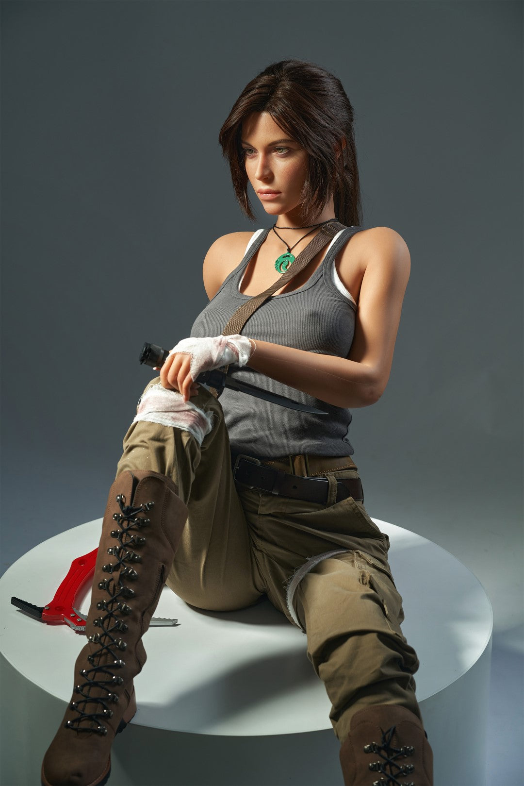 Lara seksinukke (Game Lady 166 cm E-cup No.07 silikoni)