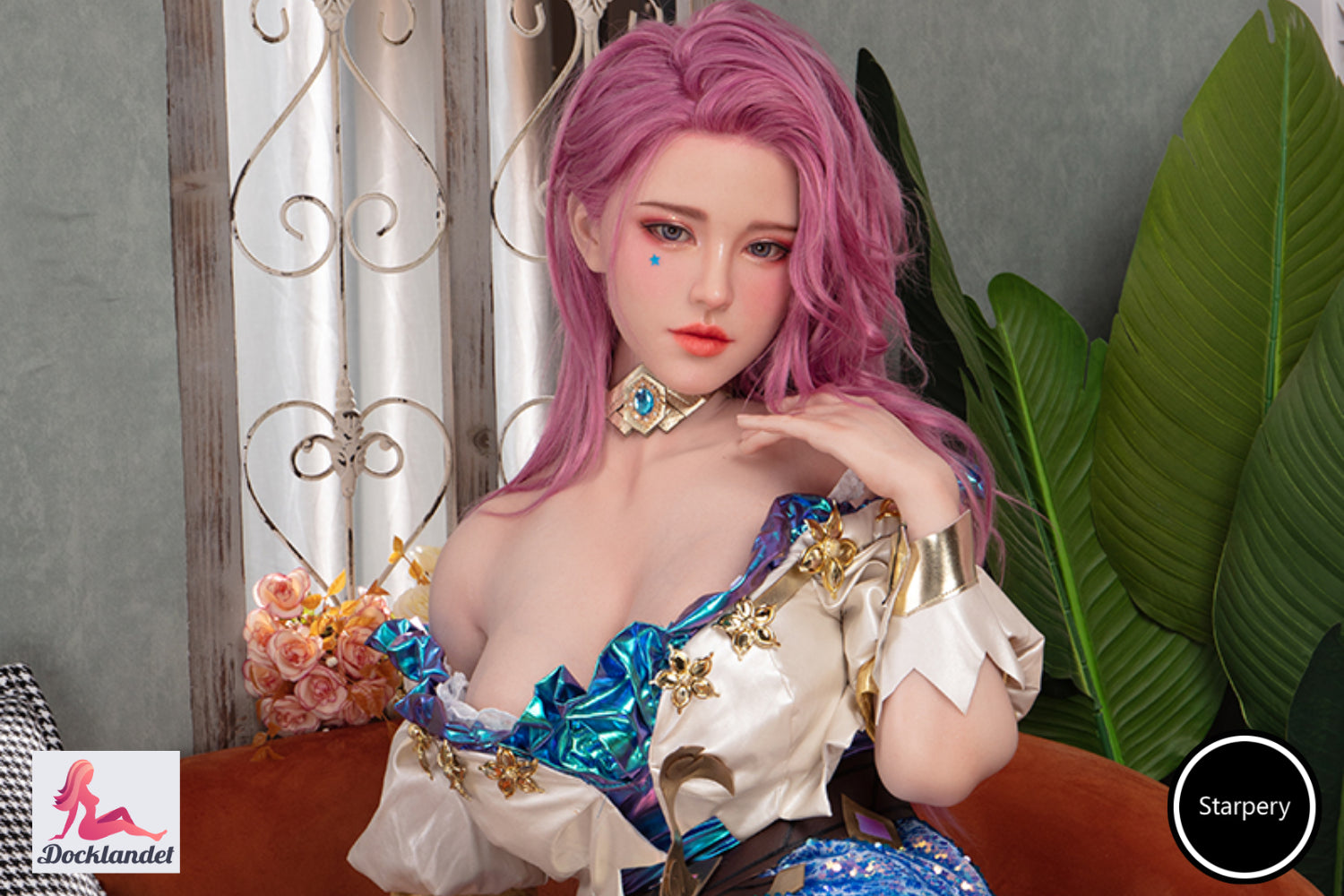 Saner Sexdocka (Starpery 171cm D-kupa TPE+Silikon)