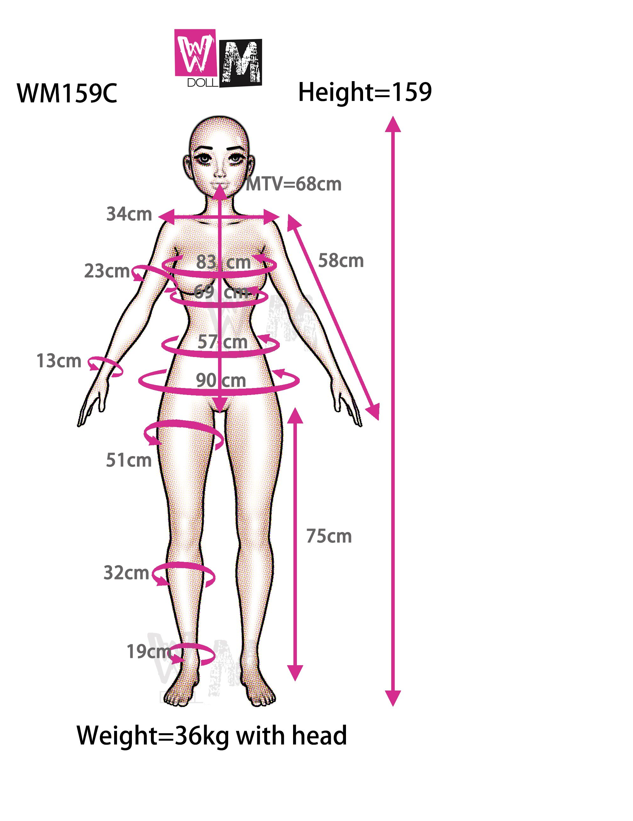 Klara Sexdocka (WM-Doll 159cm C-Kupa #326 TPE)