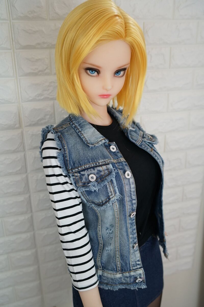 Lazuli Android 18 Sex doll (Irokebijin 140cm e-cup TPE/silicone)