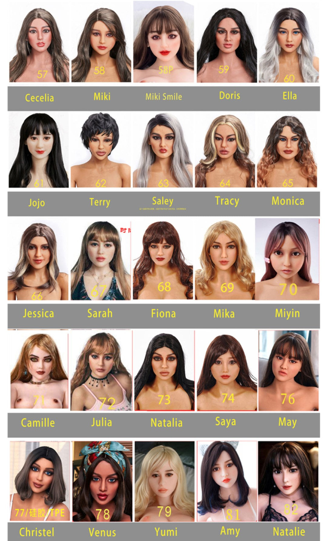 Extra huvud (original) EXPRESS